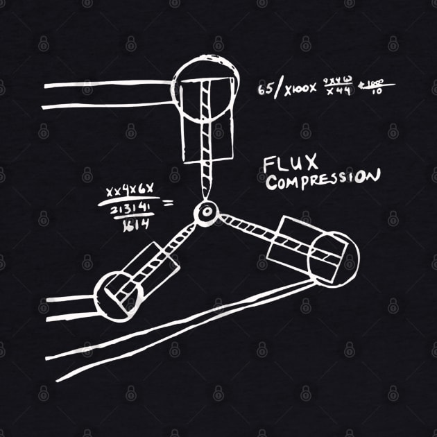 Flux Capacitor Drawing by RetroZest